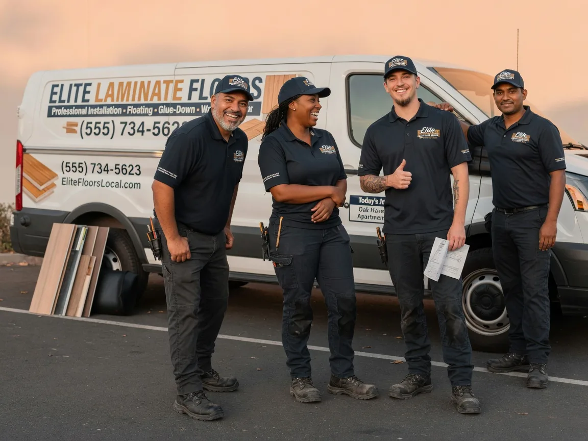 Laminate flooring installation company in Weidman, MI